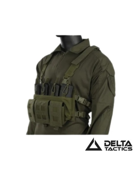 Chest Rig Force MK2 OD | Delta Tactics Táctico y Modular