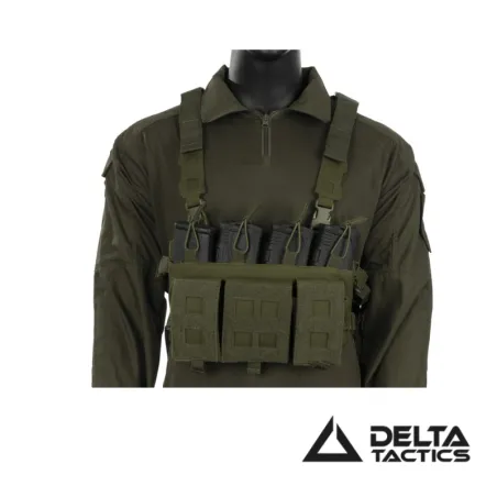 Chest Rig Force MK2 OD | Delta Tactics Táctico y Modular