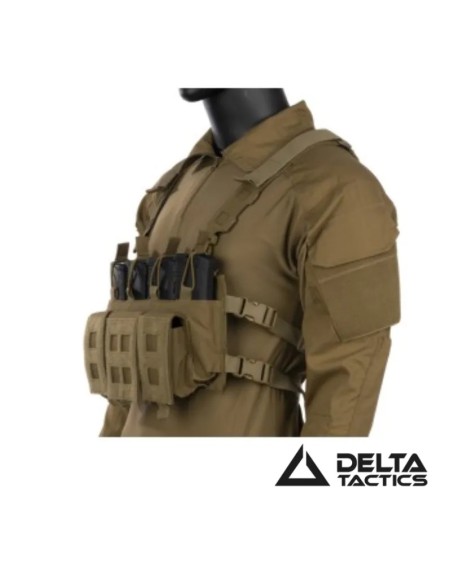 Chest Rig MK2 Coyote | Delta Tactics Modular y Táctico