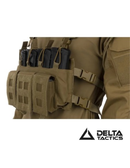 Chest Rig MK2 Coyote | Delta Tactics Modular y Táctico