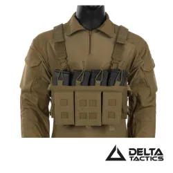 Chest Rig MK2 Coyote | Delta Tactics Modular y Táctico