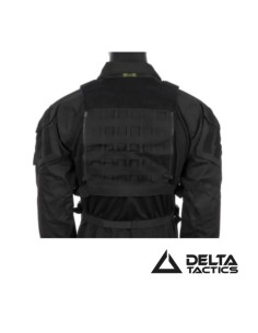 Chest Rig MK2 Negro | Delta Tactics Táctico y Modular 2