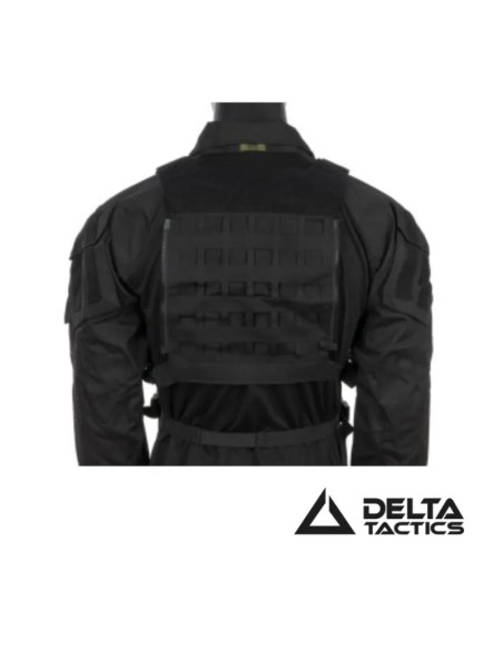 Chest Rig MK2 Negro | Delta Tactics Táctico y Modular