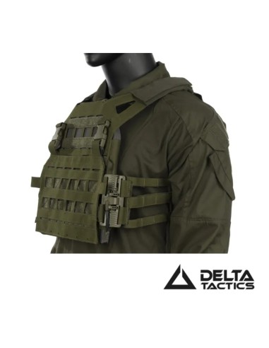 Plate Carrier Force MK3 OD Delta Tactics | AirsoftYecla