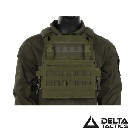 Plate Carrier Force MK3 OD Delta Tactics | AirsoftYecla