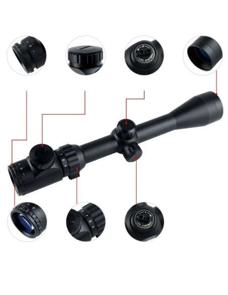 Visor 3-9x40EG Iluminado Rojo Verde | AirsoftYecla.es