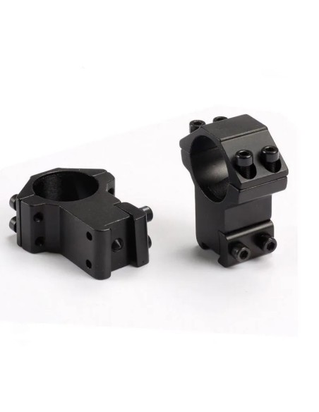 Montura 11mm para Visor 25.4mm Aluminio | AirsoftYecla