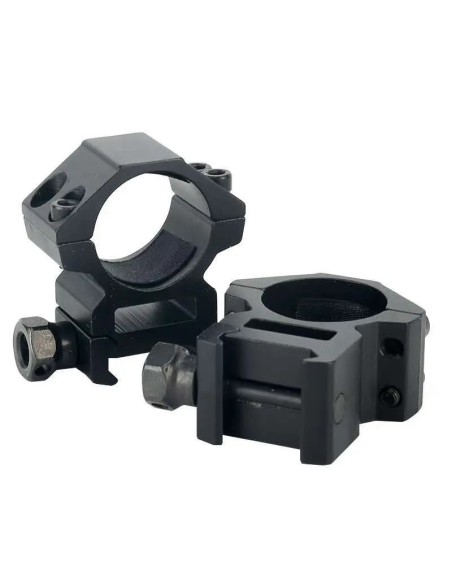 Montura 20mm para Visor 25.4mm Aluminio | AirsoftYecla