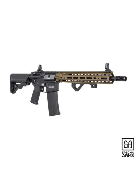 FUSIL SPECNA ARMS PRIME SA-P28 ASTER II 12,5” BRUSHLESS - NEGRA / BRONCE - AirsoftYecla.es