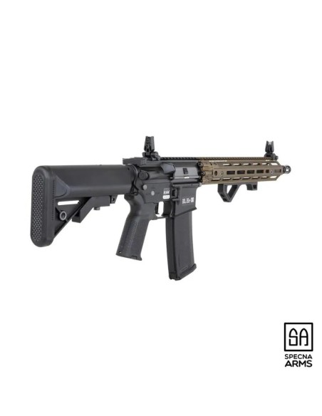 FUSIL SPECNA ARMS PRIME SA-P28 ASTER II 12,5” BRUSHLESS - NEGRA / BRONCE - AirsoftYecla.es