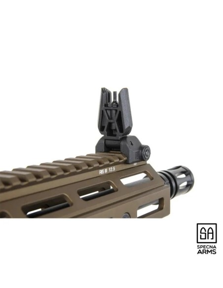 FUSIL SPECNA ARMS PRIME SA-P28 ASTER II 12,5” BRUSHLESS - NEGRA / BRONCE - AirsoftYecla.es