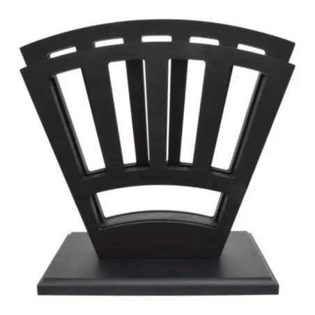 Exhibidor de 9 espadas de madera color negro | Airsoft Yecla