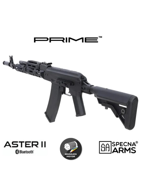 Fusil Specna Arms SA-PJ21 Kruk Prime Aster II Negro | Airsoft Yecla