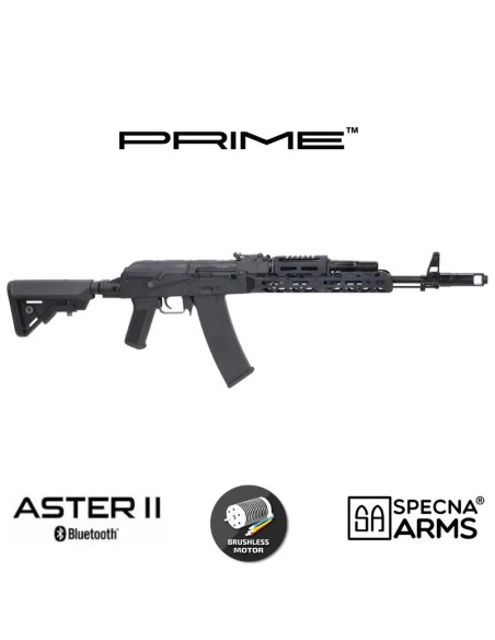 Fusil Specna Arms SA-PJ21 Kruk Prime Aster II Negro | Airsoft Yecla