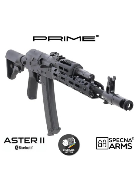 Fusil Specna Arms SA-PJ21 Kruk Prime Aster II Negro | Airsoft Yecla