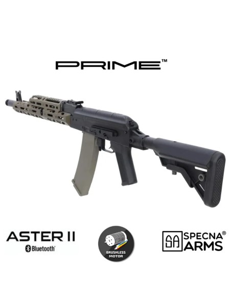 Fusil Specna Arms SA-PJ20 Kruk Prime Aster II Olive | Airsoft Yecla