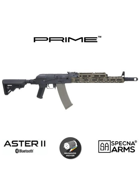 Fusil Specna Arms SA-PJ20 Kruk Prime Aster II Olive | Airsoft Yecla