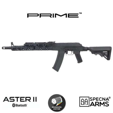 Fusil Specna Arms SA-PJ18 Kruk Prime Aster II Negro | Airsoft Yecla