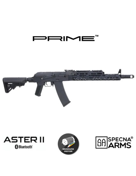 Fusil Specna Arms SA-PJ18 Kruk Prime Aster II Negro | Airsoft Yecla