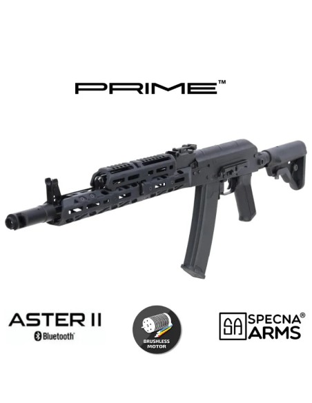 Fusil Specna Arms SA-PJ18 Kruk Prime Aster II Negro | Airsoft Yecla
