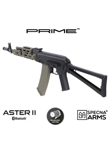 Fusil Specna Arms SA-PJ17 Kruk Prime Aster II Olive | Airsoft Yecla