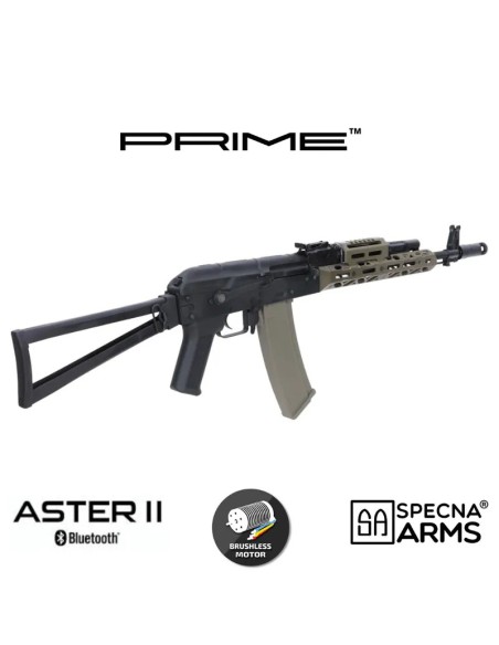 Fusil Specna Arms SA-PJ17 Kruk Prime Aster II Olive | Airsoft Yecla
