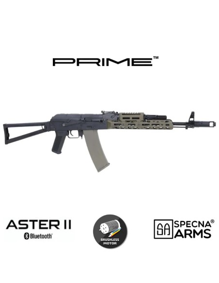 Fusil Specna Arms SA-PJ17 Kruk Prime Aster II Olive | Airsoft Yecla