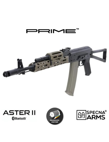Fusil Specna Arms SA-PJ17 Kruk Prime Aster II Olive | Airsoft Yecla
