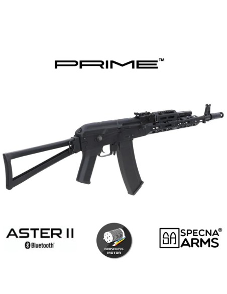 Fusil Specna Arms SA-PJ15 Kruk Prime Aster II Negro | Airsoft Yecla