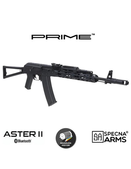 Fusil Specna Arms SA-PJ15 Kruk Prime Aster II Negro | Airsoft Yecla