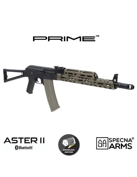 Fusil Specna Arms SA-PJ14 Kruk Prime Aster II Olive | Airsoft Yecla