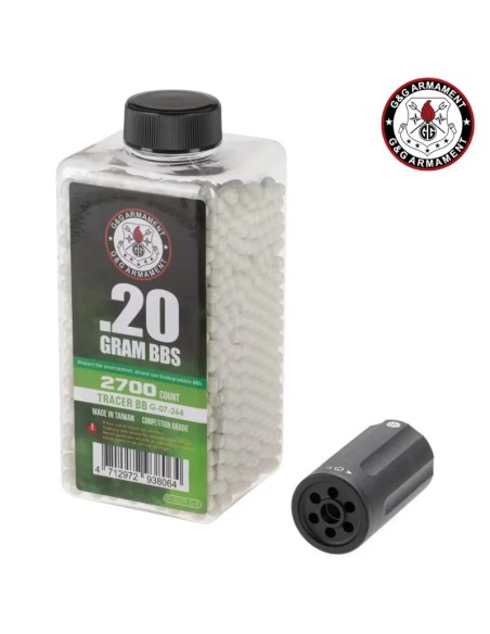 MF122T Tracer Unit G&G con botella de bolas 14mm CCW - AirsoftYecla.es