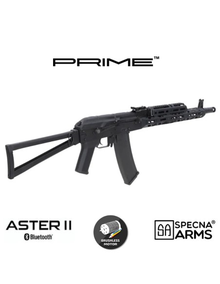 Fusil Specna Arms SA-PJ12 Kruk Prime Aster II Negro | Airsoft Yecla
