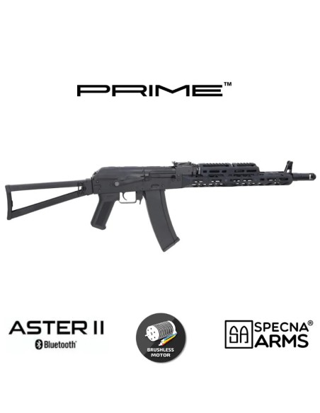 Fusil Specna Arms SA-PJ12 Kruk Prime Aster II Negro | Airsoft Yecla