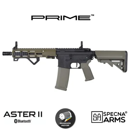 Fusil Specna Arms SA-P23 Prime Aster II Brushless Olive | Airsoft Yecla
