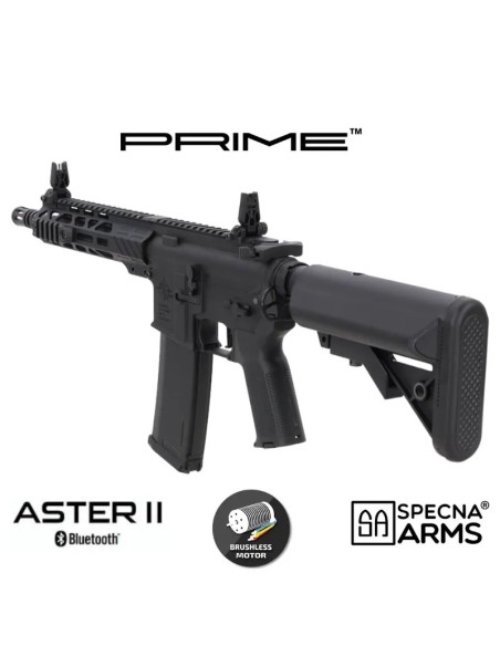 Fusil Specna Arms RRA SA-P25 Prime Aster II Negro | Airsoft Yecla