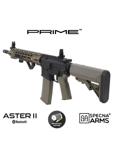 Fusil Specna Arms RRA SA-P14 Prime Aster II Olive | Airsoft Yecla