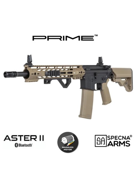 Fusil Specna Arms RRA SA-P14 Prime Aster II Tan | Airsoft Yecla