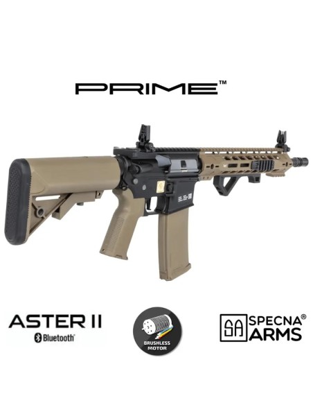 Fusil Specna Arms RRA SA-P14 Prime Aster II Tan | Airsoft Yecla