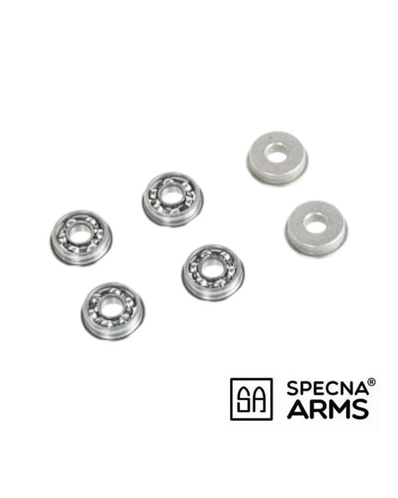 Juego de Rodamientos Specna Arms AETHER 8 mm Jaula J | Airsoft Yecla