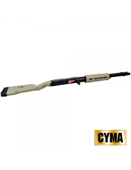 Escopeta CYMA Shotgun 355 Long Tan | AirsoftYecla