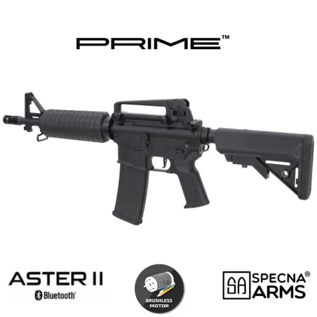 Fusil Specna Arms RRA SA-P02 Prime Aster II Negro | Airsoft Yecla