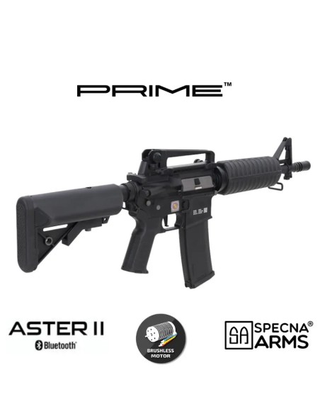 Fusil Specna Arms RRA SA-P02 Prime Aster II Negro | Airsoft Yecla
