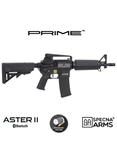 Fusil Specna Arms RRA SA-P02 Prime Aster II Negro | Airsoft Yecla