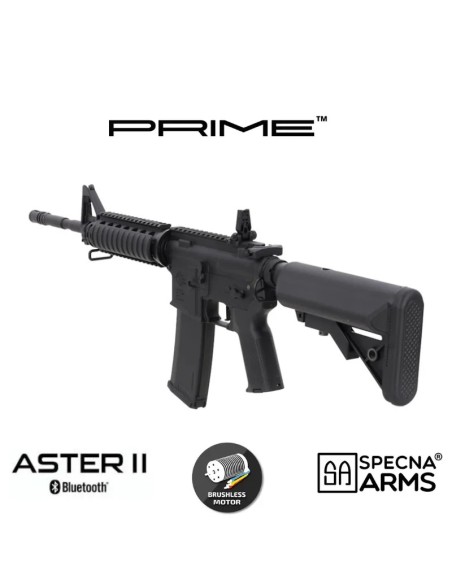 Fusil Specna Arms RRA SA-P03 Prime Aster II Negro | Airsoft Yecla