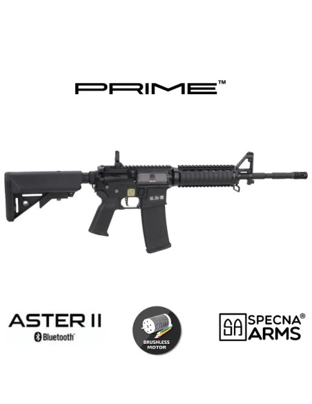 Fusil Specna Arms RRA SA-P03 Prime Aster II Negro | Airsoft Yecla