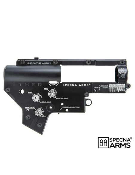 Gearbox Ver.2 8mm Specna Arms Prime Negro | Airsoft Yecla