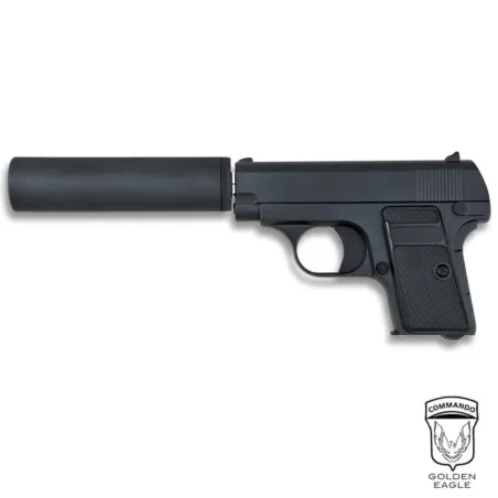 Pistola Metal Negra Golden Eagle | Airsoft Yecla