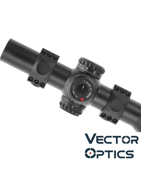 Mira Vector Optics Continental X6 1-6x28 para Airsoft