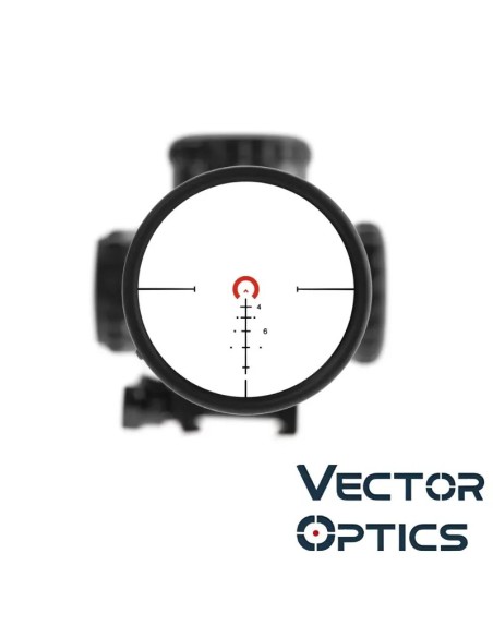 Mira Vector Optics Continental X6 1-6x28 para Airsoft